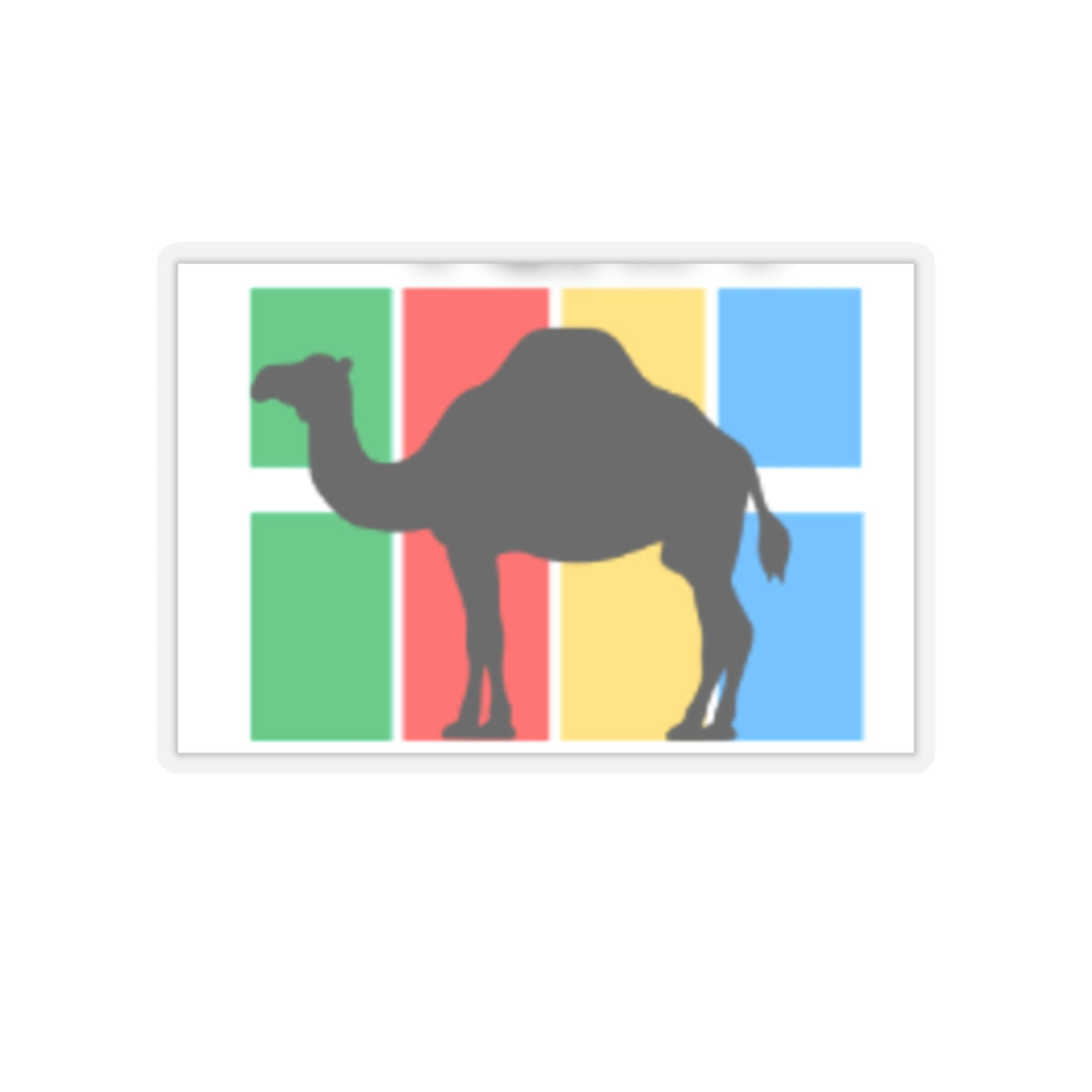 Kiss-Cut Stickers- Eritrean Flag Design